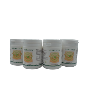 Lot de 4 Florastem – Probiotiques, Prébiotiques et L-Glutamine pour le bien-être intestinal