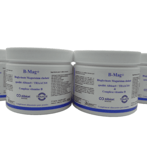 lot de 4 B-Mag+ Magnesium + complexe Vit B